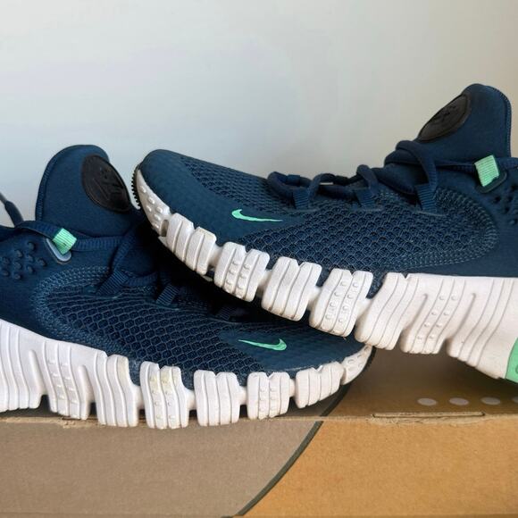 Nike Free Metcon 4 ‘Valerian Blue /White’ Women Running Sneakers - SZ 7 - Picture 7 of 14